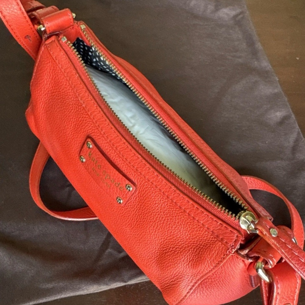 Kate Spade New York Coral Leather Shoulder Bag - Picture 11 of 12